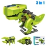 Educational Solar-Powered Dinosaur Robot Building Kit, TOMTOP JMS