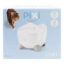 Pixi Fountain White Quiet Cat Smart Waterer — Cat Water Fountain, Hidden Nest
