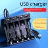 Smart USB Charger for 3.7V Lithium-Ion Batteries — Power Bank, Doublepow Battery