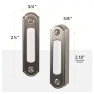 Thumbnail LED Lighted Metal Door Chime Push Button, Newhouse Hardware