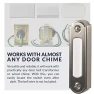 Thumbnail LED Lighted Metal Door Chime Push Button, Newhouse Hardware