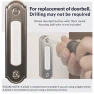 Thumbnail LED Lighted Metal Door Chime Push Button, Newhouse Hardware