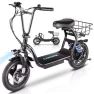 Thumbnail Peak 1200W Foldable Electric Scooter with Seat — Electric Scooter, Caroma
