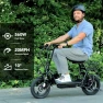 Thumbnail Peak 1200W Foldable Electric Scooter with Seat — Electric Scooter, Caroma