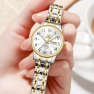 Thumbnail Two Tone Women's Watch with Date, OLEVS