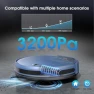 Thumbnail 2-in-1 Robotic Vacuum and Mop — Robot Vacuum, SHELIKI