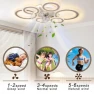 Thumbnail Smart Ceiling Fan with Lights and Remote — Smart Fan, AFWAO