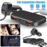 Multi-Port Car Charger with Digital Display, Enjoy Smart Home