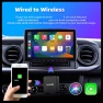 2 in 1 Wireless Android Auto Carplay Adapter — Car Infotainment System, Home Textile Home Decoration