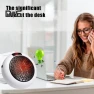 Portable Mini Heater with Remote Control, Enjoy Smart Home