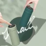 Stainless Steel Smart Mug with Touch LCD Display — Smart Water Bottle, Practical Household