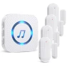Thumbnail Wireless Door Chime with Entry Alarm, SanJie