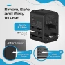 Thumbnail World International Travel Plug Adapter — Power Bank, Ceptics