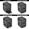 Thumbnail World International Travel Plug Adapter — Power Bank, Ceptics