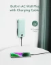Thumbnail Portable Charger with Built in Cables and Wall Plug — Power Bank, VEGER