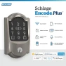 Thumbnail Encode Plus WiFi Deadbolt Smart Lock — Smart Lock, SCHLAGE