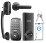 Thumbnail Smart Door Lock with Handle — Smart Lock, Lockzo