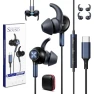 Thumbnail Wired USB-C Earbuds with Microphone — Wireless Earbuds, AFGHOA