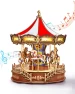 3D Puzzle Wooden LED Music Box, TAKUMIYA