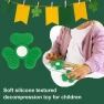 Shamrock Spinner Stress Relief Stone, Toy