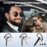 Thumbnail Wireless Earpiece with Dual ENC Noise Canceling Mic — Wireless Earbuds, SKIUDCT