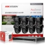 Thumbnail 16 Channel 4K ACU-Sense PoE NVR with 8X 4MP Dual Mic IP Cameras — Security Camera, HIKV