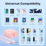 Thumbnail 20W Fast Charger Block with USB-C Cable — Power Bank, BUSFUL