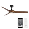 Thumbnail Smart Home Ceiling Fan with LED Light Kit — Smart Fan, WAC Lighting