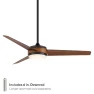 Thumbnail Smart Home Ceiling Fan with LED Light Kit — Smart Fan, WAC Lighting