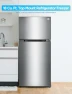 Thumbnail Top Mount Refrigerator with Freezer — Smart Refrigerator, Commercial Cool