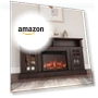 Thumbnail Traditional 58" Rustic TV Stand with Electric Fireplace Heater — Stands, BELLEZE