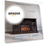 Thumbnail Traditional 58" Rustic TV Stand with Electric Fireplace Heater — Stands, BELLEZE