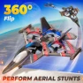Thumbnail RC Plane with 360° Flips and LED Lights — Drone, BEZGAR