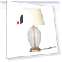 Diamond Cut Glass LED Lamp — Lighting, Navya Handicraft