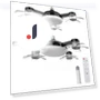 Remote Control Hanging Fan with LED Light — Ceiling Fans, Wrigleys