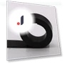 Magnetic Virtual Wall Strip — Smart Cleaning Robots, Peach Bloom