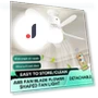 LED Ceiling Fan with Remote Control — Ceiling Fans, Household supplies MH