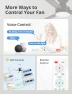 Thumbnail Smart Ceiling Fan with Lights, Orison