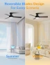 Thumbnail Smart Ceiling Fan with Lights, Orison