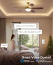 Thumbnail Smart Dimmer Switch with Ceiling Fan Control, GHome Smart