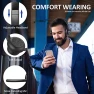 Thumbnail Wireless Headphones with Noise Cancelling Microphone — Wireless Earbuds, EKVANBEL
