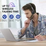 Thumbnail Wireless Headphones with Noise Cancelling Microphone — Wireless Earbuds, EKVANBEL