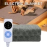 Electric Fleece Heated Blanket, Flowers living