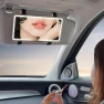 HD Car LED Mirror with Makeup Light, Auto Accessories Home