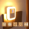 Smart LED Night Light with Motion and Sound Sensor, DC-HOME Textile