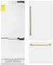 Thumbnail Built-In Bottom Freezer Refrigerator with Water Dispenser and Ice Maker — Smart Refrigerator, Z Line Kitchen and Bath
