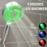 High Pressure Shower Head with LED Temperature Sensor, DC-HOME-4