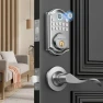 Thumbnail Keyless Entry Door Lock with Handle — Smart Lock, AkaGear