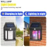 Solar Wall Lamps Motion Sensor Light, Stone Home
