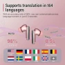 Thumbnail Translation Earbuds with Real-Time Audio and Video Calls — Wireless Earbuds, SKIUDCT
